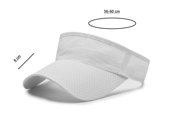 Quickdry zonneklep - wit – foto 2 – kavel bij XL Auctions