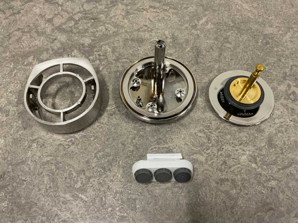 Grohe afdekset badwaste m/toevoer Talentofill supersteel – foto 2 – kavel bij XL Auctions