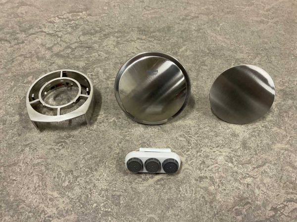 Grohe afdekset badwaste m/toevoer Talentofill supersteel – foto 4 – kavel bij XL Auctions