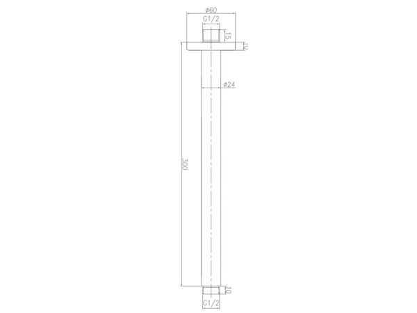 11x Beaux douchearm plafond 30cm Port chroom – foto 6 – kavel bij XL Auctions