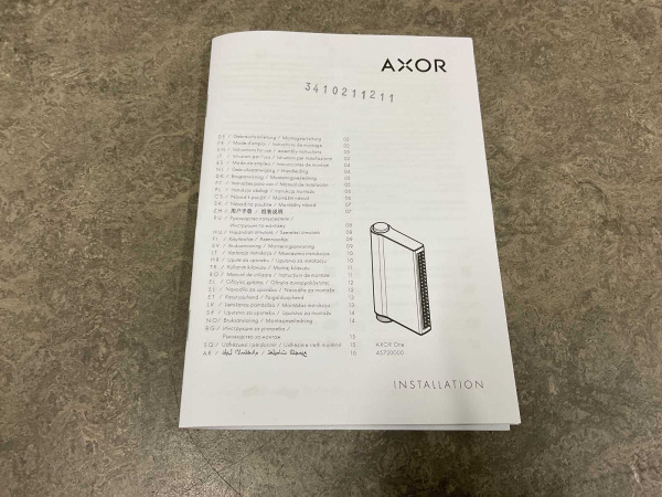 Axor handdouche 2jets One mat zwart – foto 4 – kavel bij XL Auctions