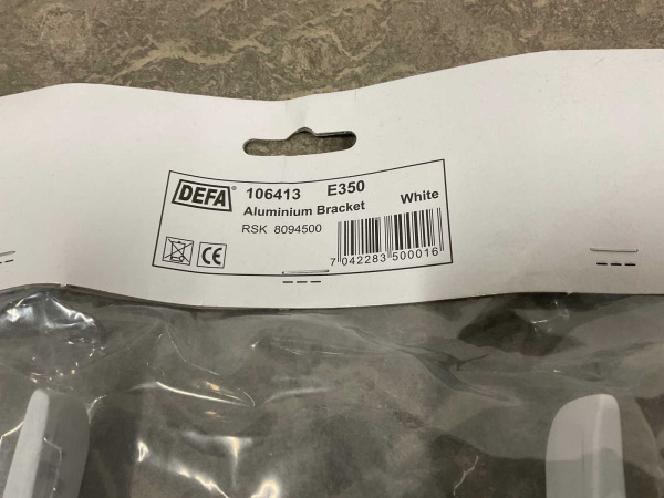 4x Raminex gootsteenconsole-set 34,5cm Defa wit – foto 5 – kavel bij XL Auctions