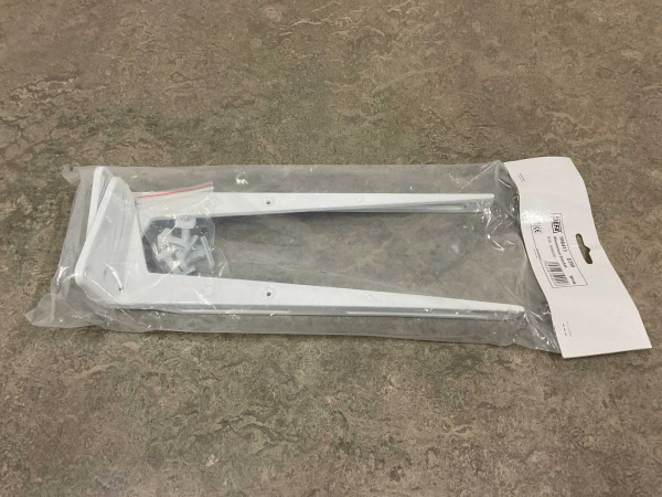 4x Raminex gootsteenconsole-set 34,5cm Defa wit – foto 3 – kavel bij XL Auctions