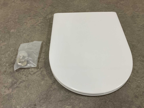 Axent wc-zitting met deksel softclose Aura wit – foto 6 – kavel bij XL Auctions