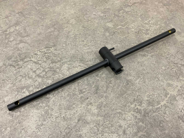 Nobili glijstangset met staafhanddouche en slang mat zwart – foto 3 – kavel bij XL Auctions
