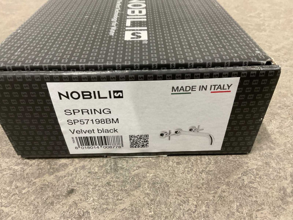 Nobili wandmengkraan met kruisgrepen Spring fluweel zwart – foto 5 – kavel bij XL Auctions
