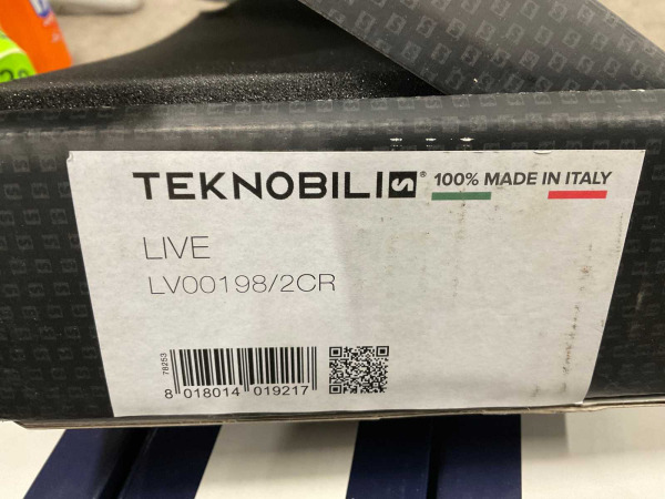 Nobili afdekset wastafelkraan uitloop 25cm Live chroom – foto 3 – kavel bij XL Auctions