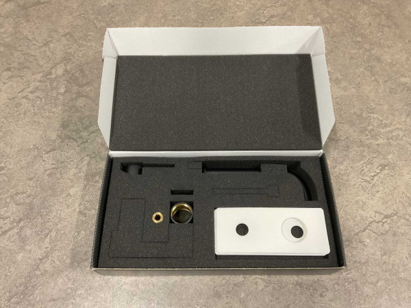 Nobili afdekset wastafelkraan uitloop 20cm zwart – foto 2 – kavel bij XL Auctions