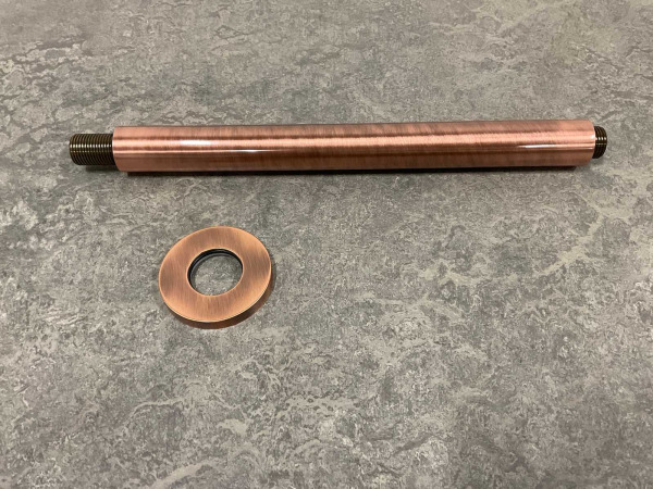 Nobili douchearm voor plafond 30cm koper – foto 2 – kavel bij XL Auctions