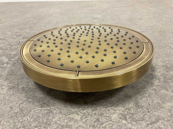 Nobili hoofddouche rond 20cm Universal brons – foto 5 – kavel bij XL Auctions