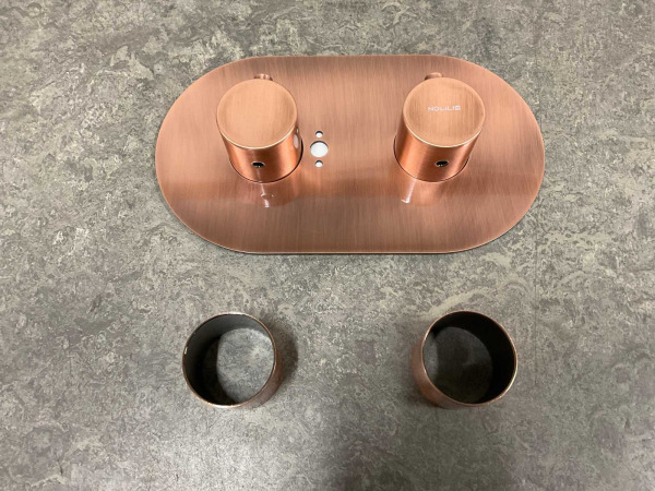 Nobili inbouwthermostaat afdekset 2weg Universal tuscany red – foto 5 – kavel bij XL Auctions