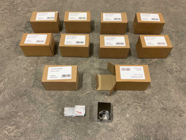 10x Beaux handdouchehouder Mans chroom – foto 7 – kavel bij XL Auctions