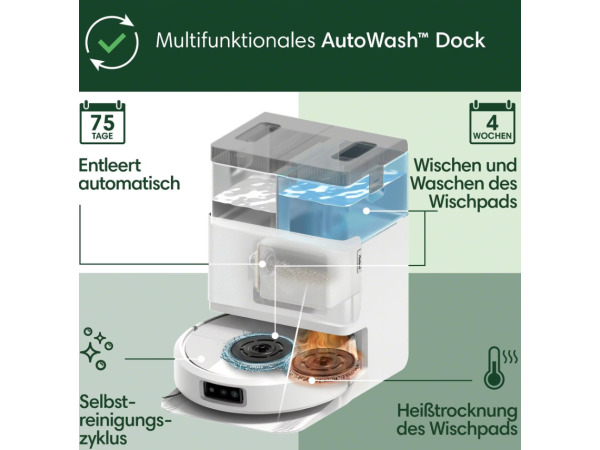 iRobot Roomba® Plus 505 Combo + AutoWash Robotstofzuiger – foto 6 – kavel bij XL Auctions