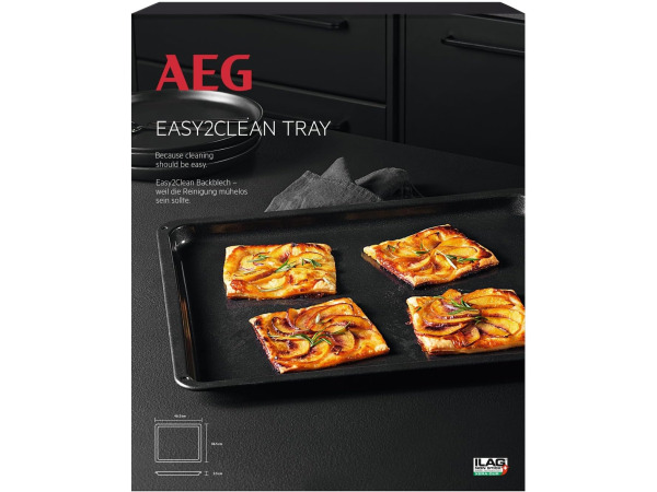 AEG Easy2Clean Bakplaat met antiaanbaklaag - 46,6x38,5x2,2cm – kavel bij XL Auctions
