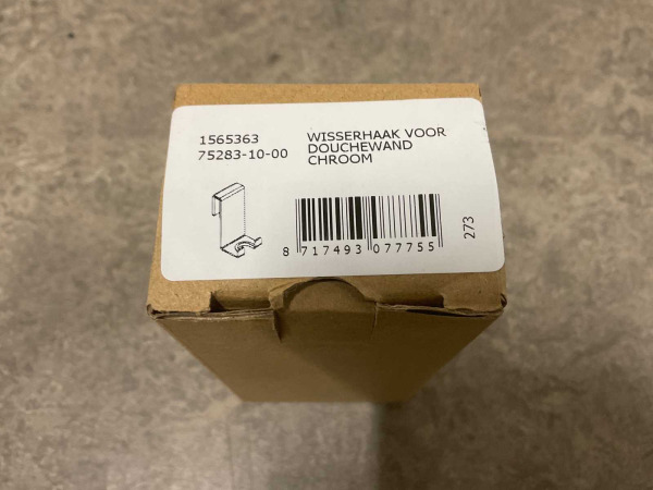10x Beaux douchewisserhaak v/douchewand 8-10mm chroom – foto 5 – kavel bij XL Auctions
