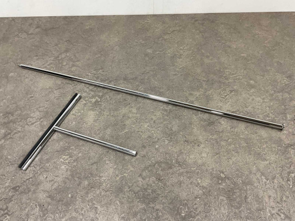 Beaux vloerwisser met steel 130cm Ulis chroom – foto 2 – kavel bij XL Auctions