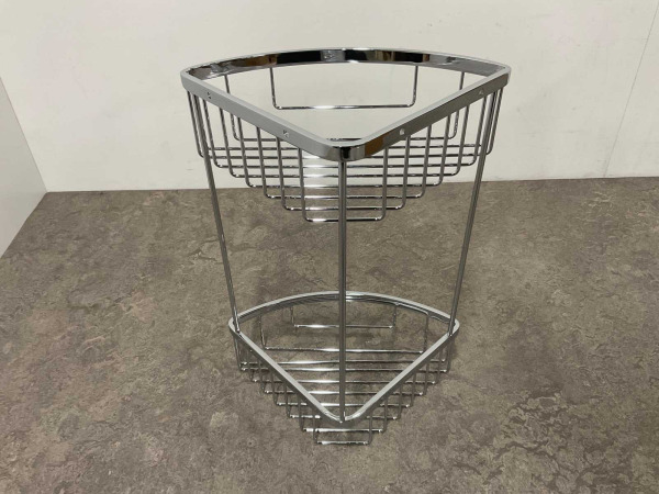 Beaux doucherek dubbel voor hoekmontage Ulis chroom – foto 5 – kavel bij XL Auctions