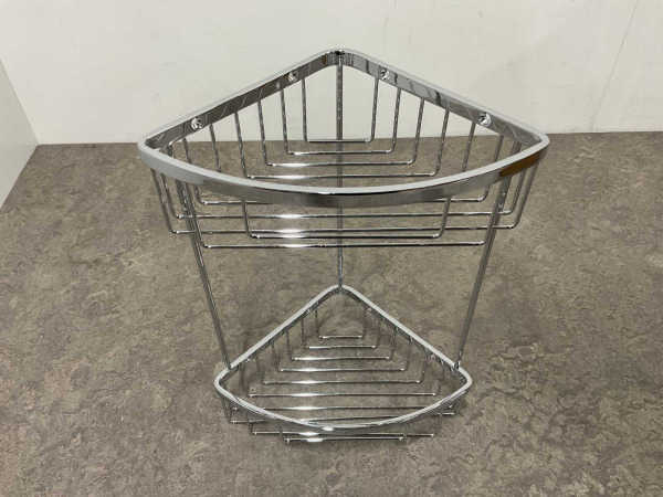 Beaux doucherek dubbel voor hoekmontage Ulis chroom – foto 4 – kavel bij XL Auctions