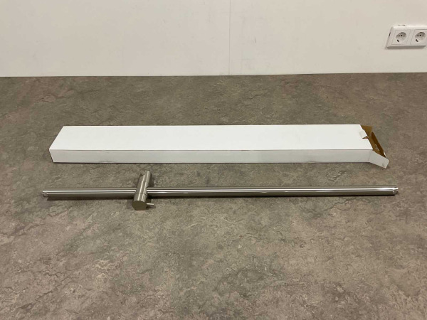 5x Beaux glijstang 90cm Port 2.0 geborsteld rvs – foto 2 – kavel bij XL Auctions