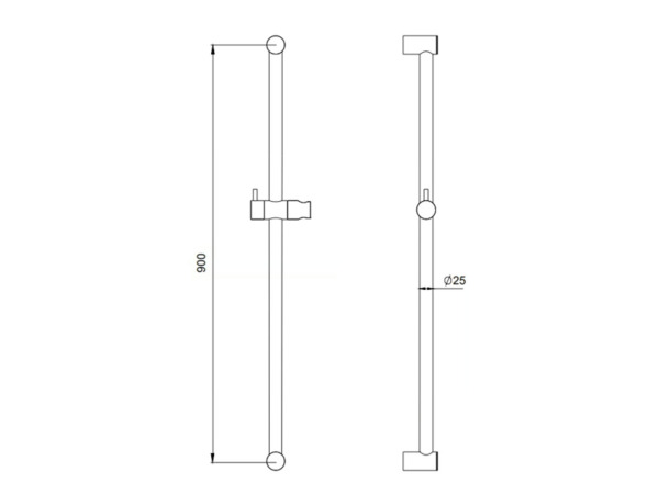 5x Beaux glijstang 90cm Port 2.0 geborsteld rvs – foto 7 – kavel bij XL Auctions
