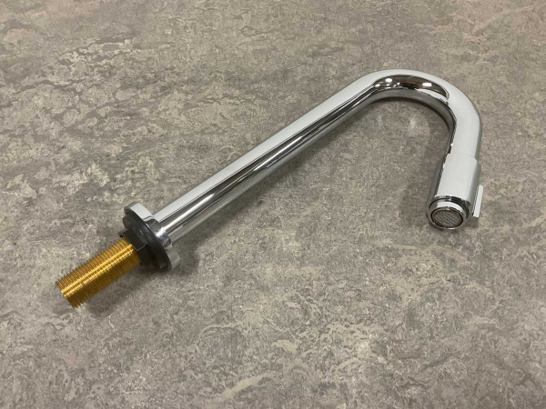 Alterna tapkraan staand model 27cm Piccolo chroom – foto 2 – kavel bij XL Auctions