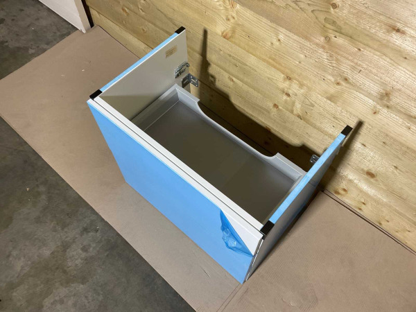 Detremmerie wastafelonderkast push open 70x43,5x59cm wit mat – foto 2 – kavel bij XL Auctions