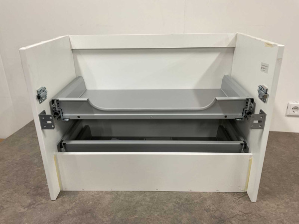 Detremmerie wastafelonderkast push open 70x43,5x59cm mat wit – foto 6 – kavel bij XL Auctions