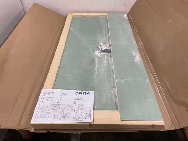 Wisa XS afbouwpakket hoog 118cm incl 2 zijprofielen – foto 2 – kavel bij XL Auctions