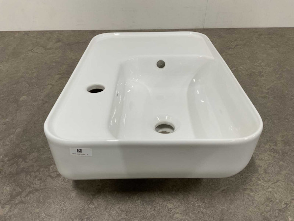 Axent opzetwastafel easyclean 52x35cm Grace wit – foto 4 – kavel bij XL Auctions