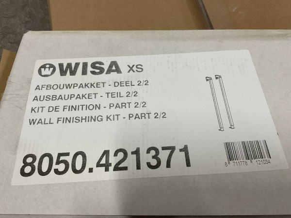 Wisa XS afbouwpakket hoog 118cm incl 2 zijprofielen – foto 7 – kavel bij XL Auctions