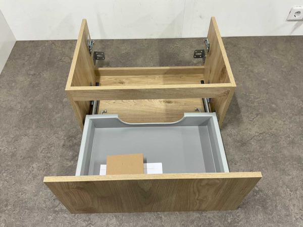 Vtwonen wastafelonderkast 60x30cm Cube eiken – foto 3 – kavel bij XL Auctions