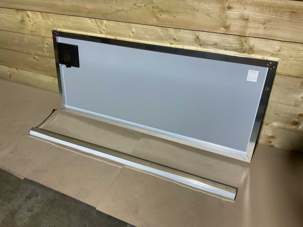 Novio spiegel 140x60cm m/ledverlichting dimmer Wessel zilver – foto 5 – kavel bij XL Auctions