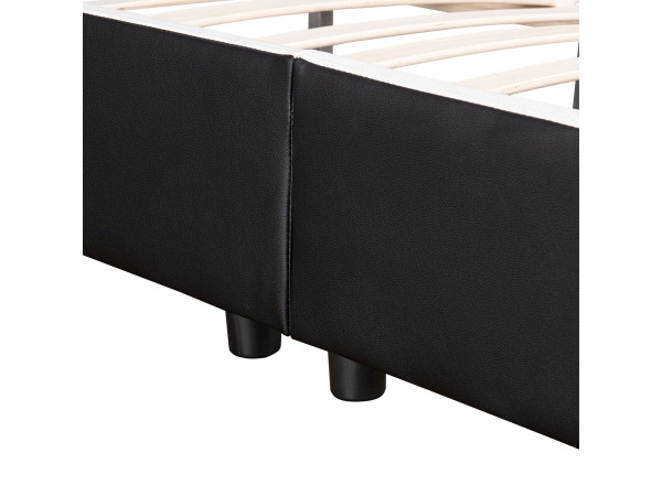 Gestoffeerd Bed Sevilla - 180 x 200 cm - Zwart – foto 11 – kavel bij XL Auctions