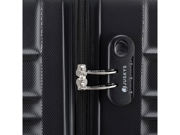 Trolley Reiskofferset / Kofferset Rome - 4-delig - Zwart – foto 11 – kavel bij XL Auctions