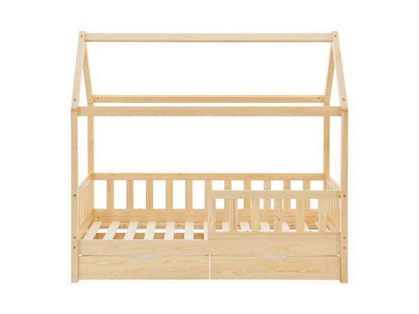 Kinderbed Marli - 80 x 160 cm - Houtkleur - Incl. bedlades – foto 13 – kavel bij XL Auctions