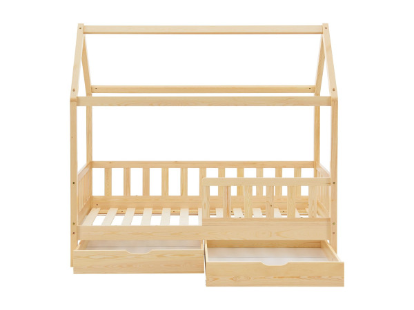 Kinderbed Marli - 80 x 160 cm - Houtkleur - Incl. bedlades – foto 15 – kavel bij XL Auctions
