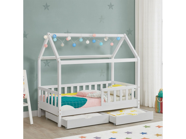 Kinderbed Marli - 90 x 200 cm - Wit - Incl. bedlades – foto 16 – kavel bij XL Auctions