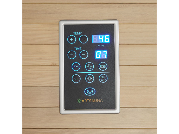 Infraroodcabine / Sauna Kiruna - 120x105x190 cm – foto 14 – kavel bij XL Auctions