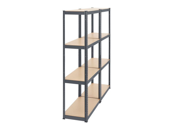 2 stuks Magazijnstelling / Opbergrek - Easy - Grijs – foto 15 – kavel bij XL Auctions