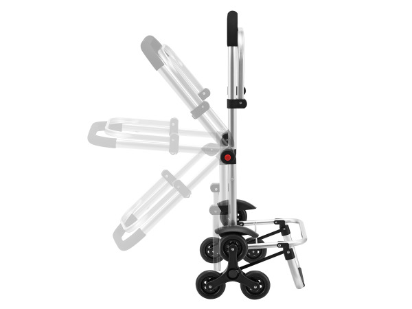 Boodschappentrolley 3in1 - 56L - Voor Trappen - Zwart – foto 21 – kavel bij XL Auctions