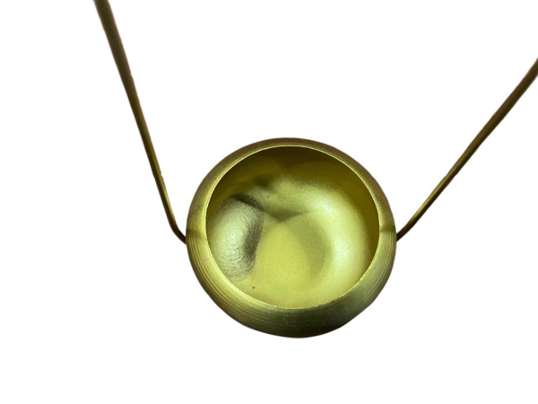 Standaard met drie waxinehouders goud – foto 2 – kavel bij XL Auctions