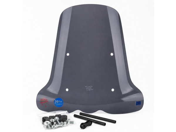 Windscherm Hoog Smoke Piaggio One 72cm – kavel bij XL Auctions
