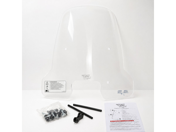 Scoot Care Windscherm Peugeot Django 67cm Hoog Helder Nieuw – kavel bij XL Auctions