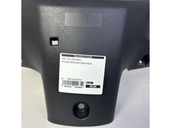 Originele KM Teller Bekleding Roma Verona Scooter Zwart – foto 4 – kavel bij XL Auctions
