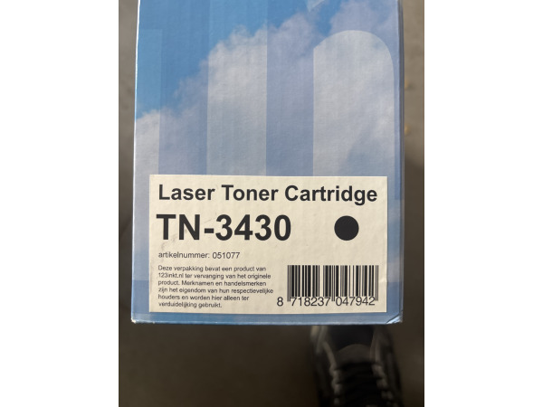 123inkt huismerk vervangt Brother TN-3430 toner zwart 051077 – foto 3 – kavel bij XL Auctions
