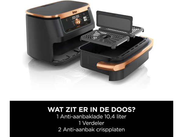 Ninja Foodi FlexDrawer Airfryer 10,4L – foto 4 – kavel bij XL Auctions