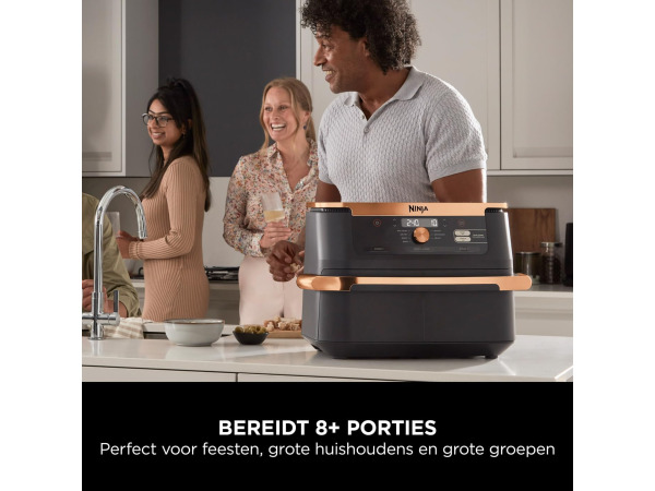 Ninja Foodi FlexDrawer Airfryer 10,4L – foto 6 – kavel bij XL Auctions