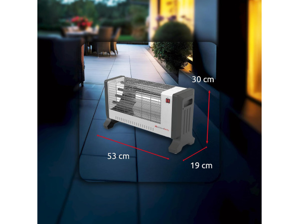 Melchioni Vesuvio Kwartsverwarming - 1200W – foto 3 – kavel bij XL Auctions