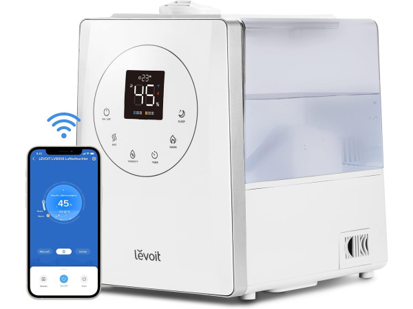 Levoit Smart luchtbevochtiger voor grote ruimte - 6L – kavel bij XL Auctions