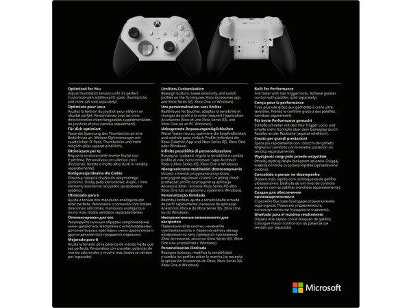 Xbox Elite Series 2 Draadloze Controller - Core Wit – foto 3 – kavel bij XL Auctions